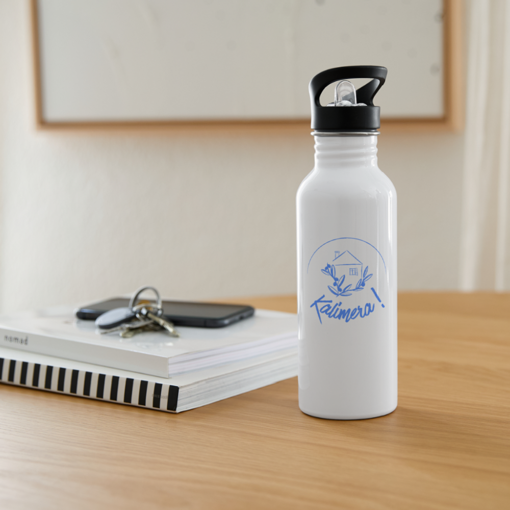 Kalimera! Water Bottle - white