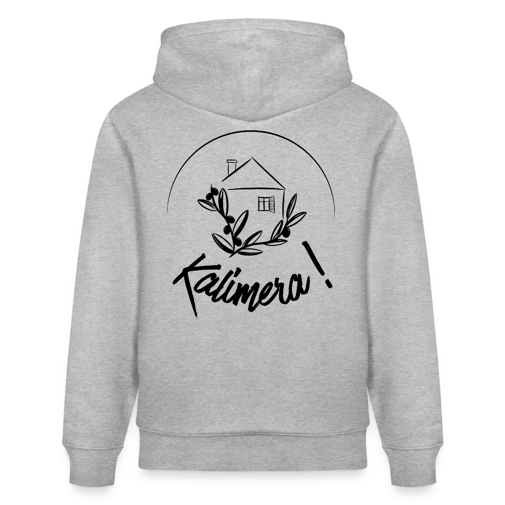 Kalimera! Stanley/Stella CRUISER Unisex Organic Hoodie - heather grey