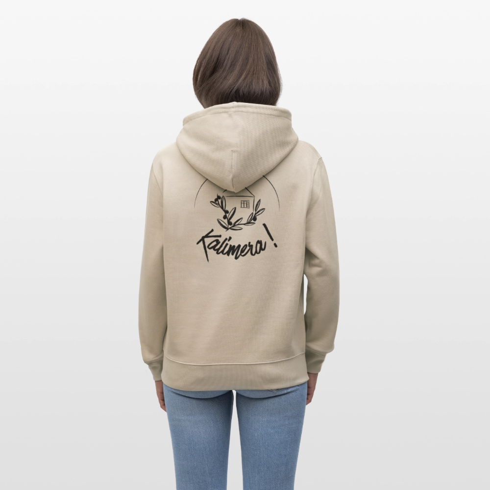 Kalimera! Stanley/Stella CRUISER Unisex Organic Hoodie - beige