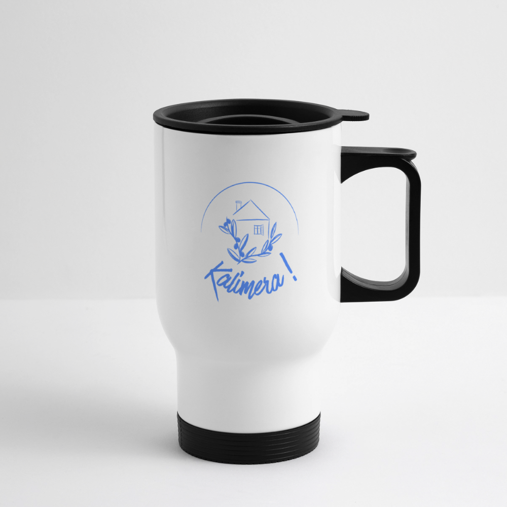 Kalimera! Travel Mug - white