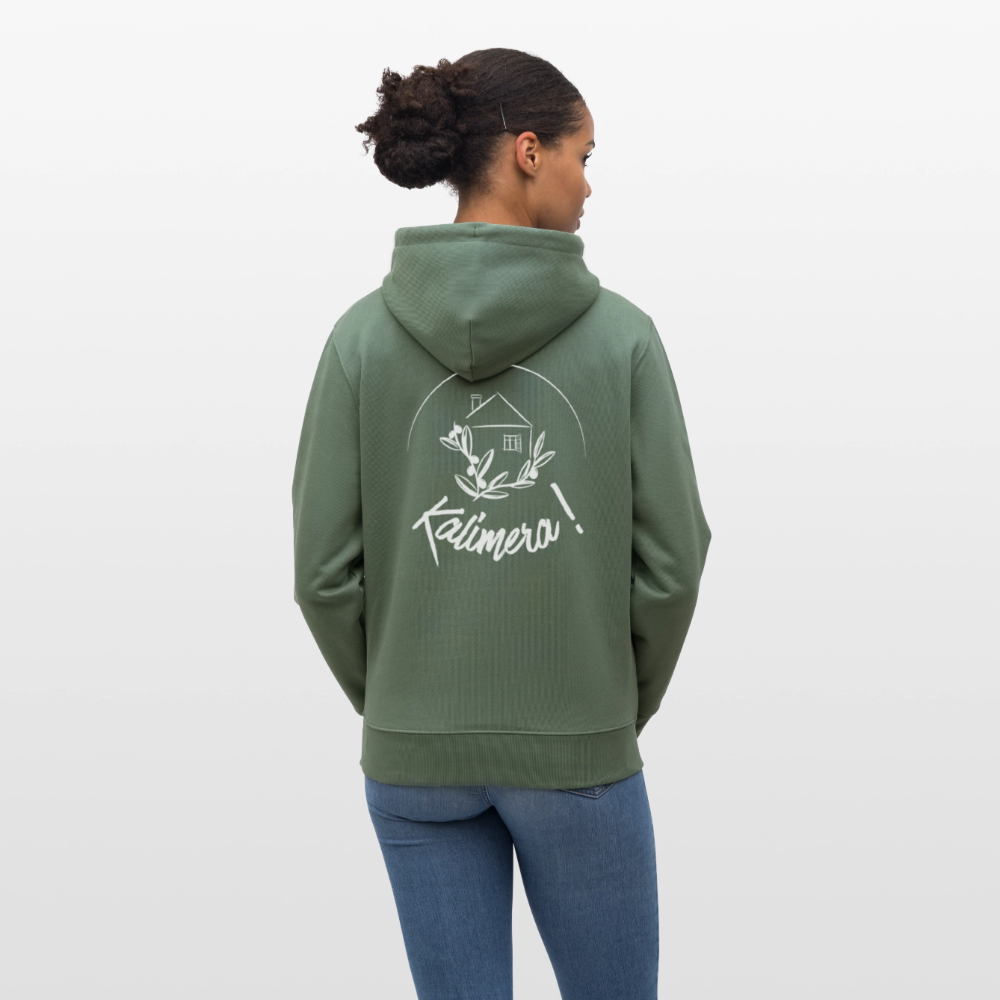 Kalimera! Stanley/Stella CRUISER Unisex Organic Hoodie - cypress green
