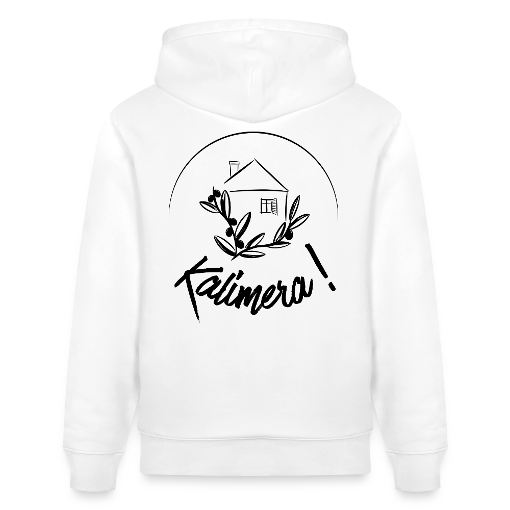 Kalimera! Stanley/Stella CRUISER Unisex Organic Hoodie - white