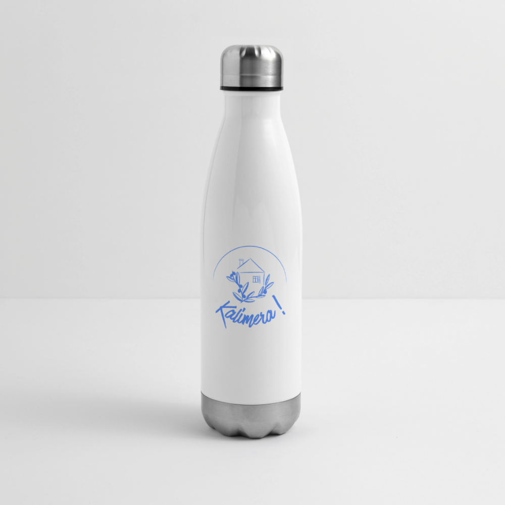 Kalimera! Insulated Water Bottle - white