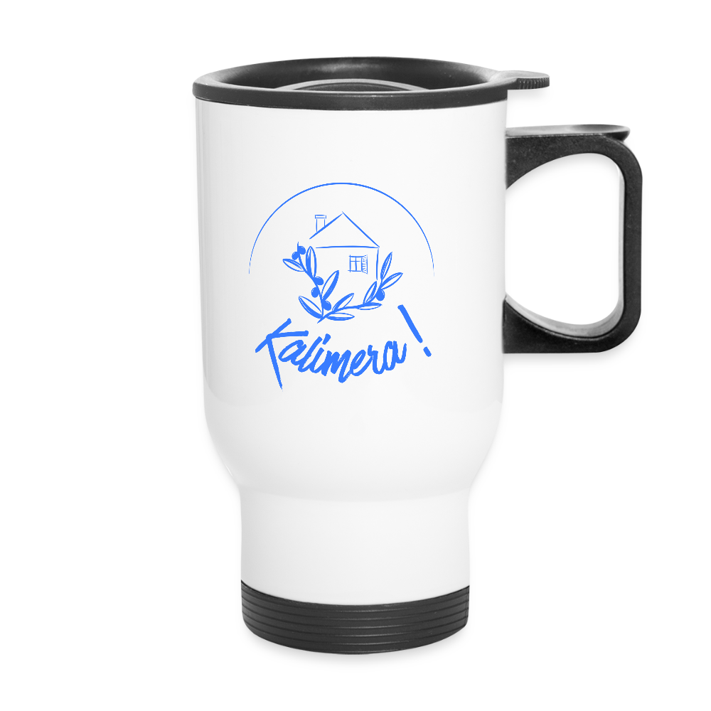 Kalimera! Travel Mug - white