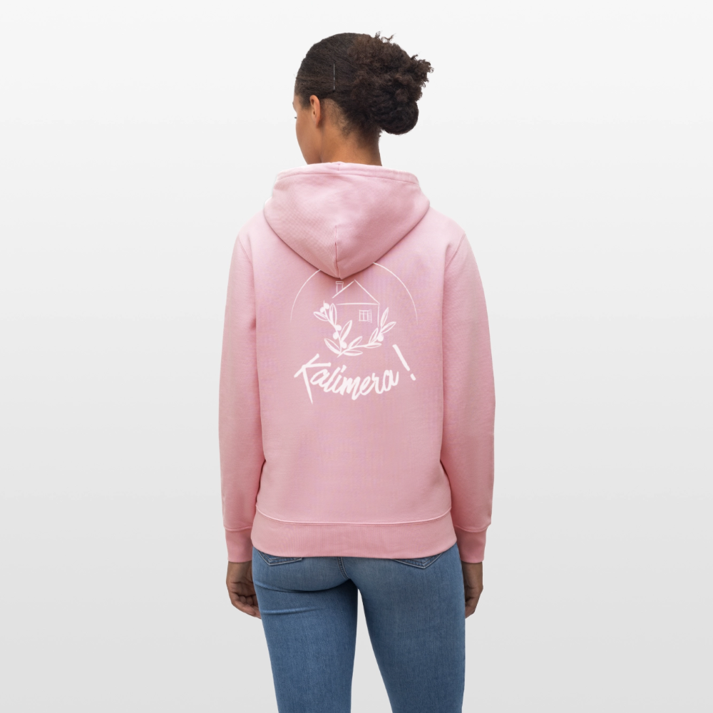 Kalimera! Stanley/Stella CRUISER Unisex Organic Hoodie - cotton pink