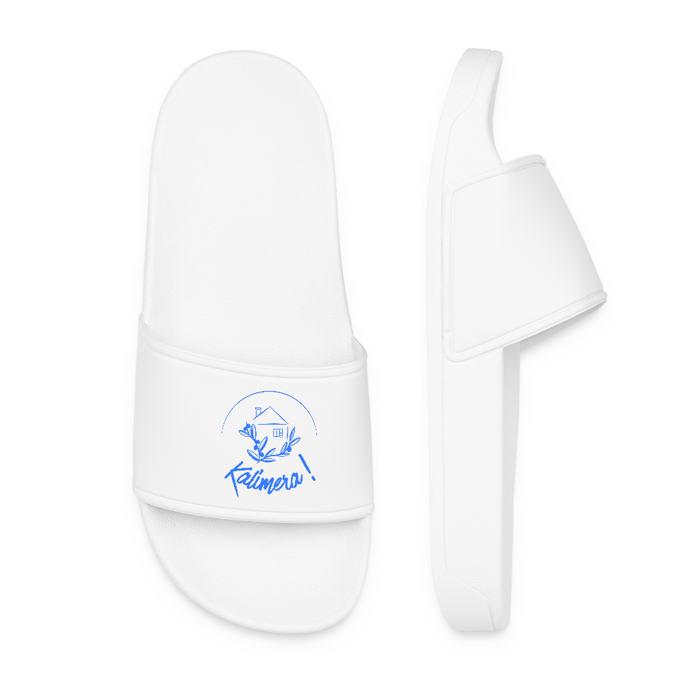 Kalimera! Women’s Pool Sliders - white