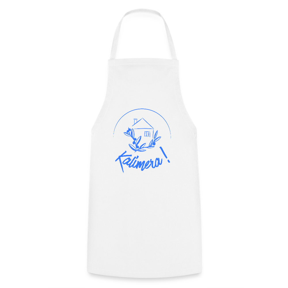 Kalimera! Cooking Apron - white