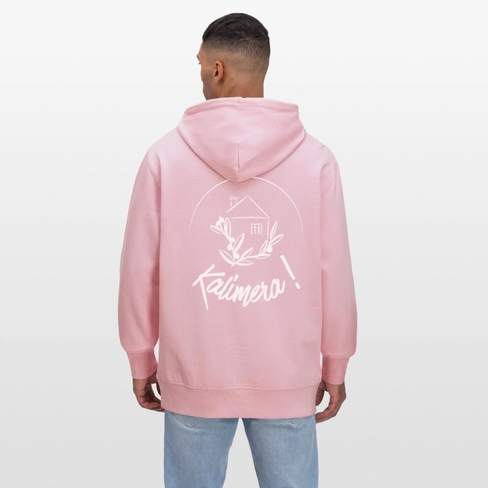 Kalimera! Stanley/Stella CRUISER Unisex Organic Hoodie - cotton pink