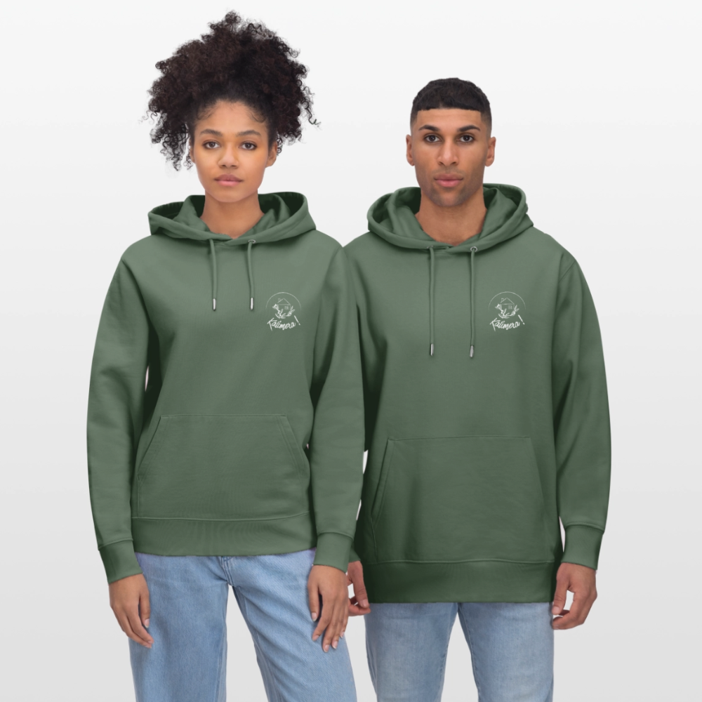 Kalimera! Stanley/Stella CRUISER Unisex Organic Hoodie - cypress green