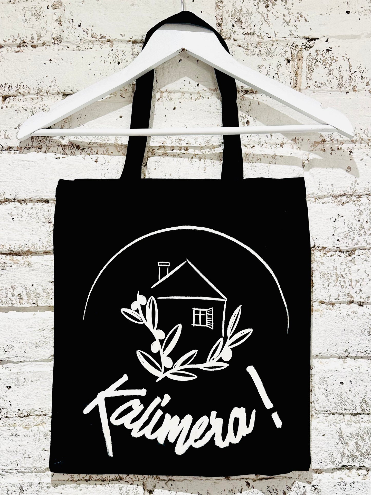 Kalimera! Tote Bag - Black