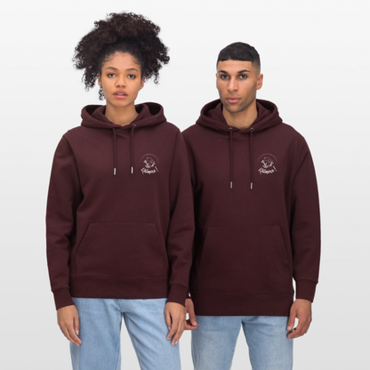 Kalimera! Stanley/Stella CRUISER Unisex Organic Hoodie - maroon