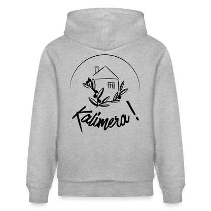 Kalimera! Stanley/Stella CRUISER Unisex Organic Hoodie - heather grey