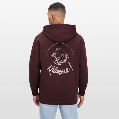 Kalimera! Stanley/Stella CRUISER Unisex Organic Hoodie - maroon