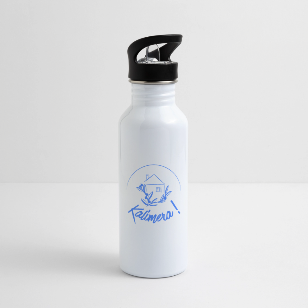 Kalimera! Water Bottle - white