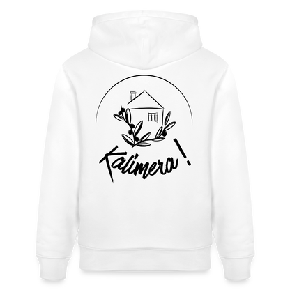 Kalimera! Stanley/Stella CRUISER Unisex Organic Hoodie - white