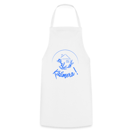 Kalimera! Cooking Apron - white