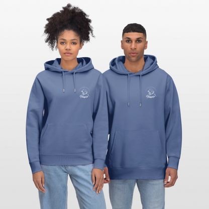 Kalimera! Stanley/Stella CRUISER Unisex Organic Hoodie - bright blue