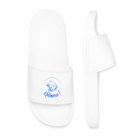 Kalimera! Men’s Pool Sliders - white